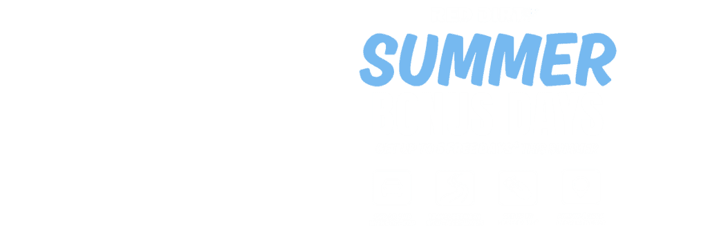 Summer Bonus Days Banner