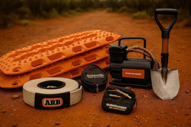 Durable off-road recovery gear for rugged outdoor adventures.